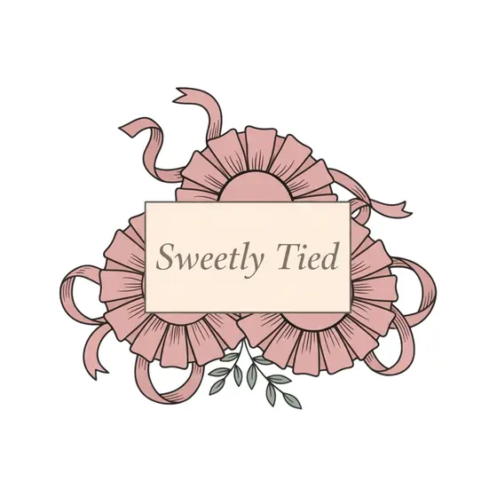 Sweetly Tied Rosette Label Trio