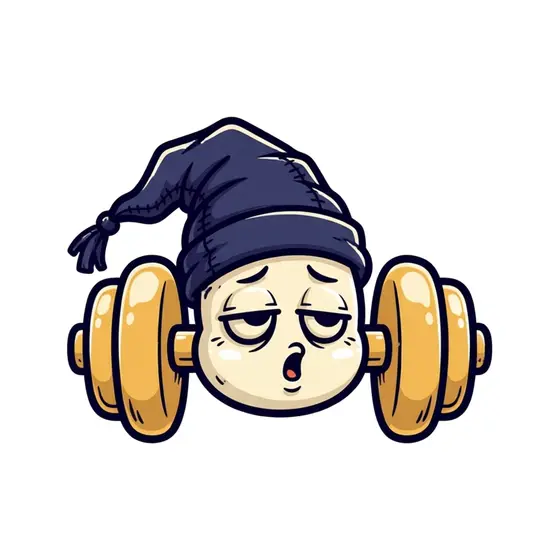Sleepy Dumbbell With Nightcap