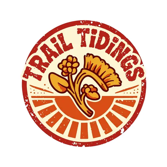 Trail Tidings Badge With Sagebrush Sprig