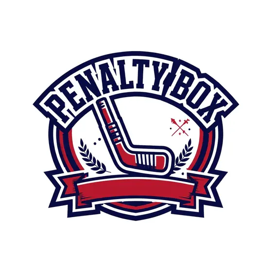 Penalty Box Arch With Hockey Stick