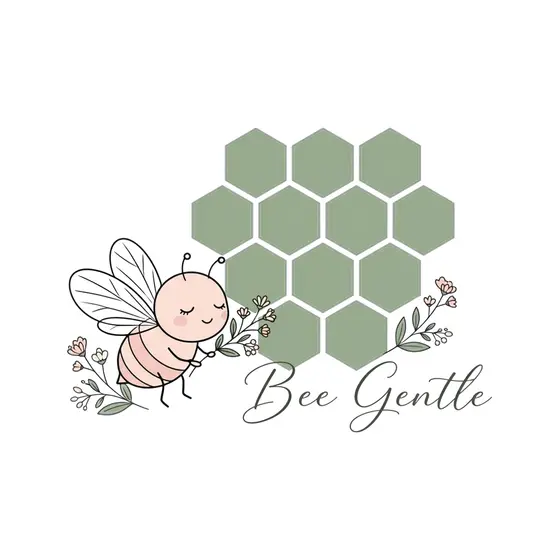 Sage Honeycomb with Sleepy Bee