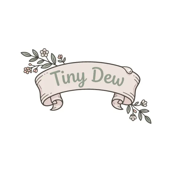 Pink Ribbon Banner Tiny Dew