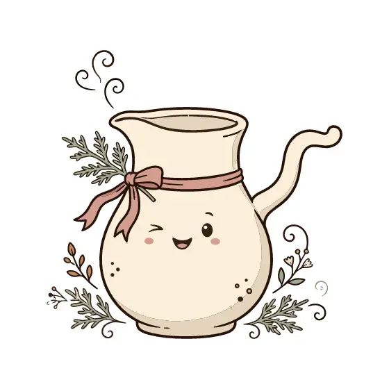 Winking Cream Jug With Speckles
