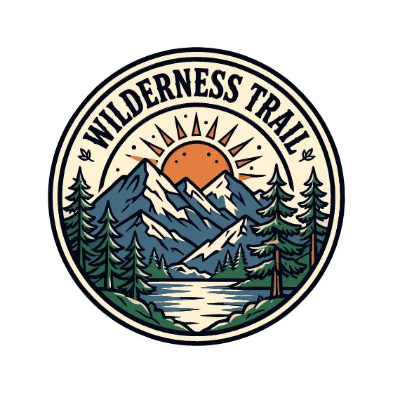 Wilderness Trail Mountain Sunrise Emblem