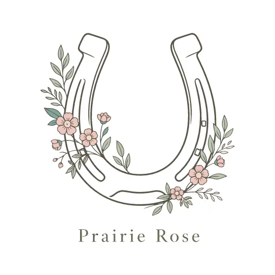Horseshoe with Sage Wildflower Wreath
