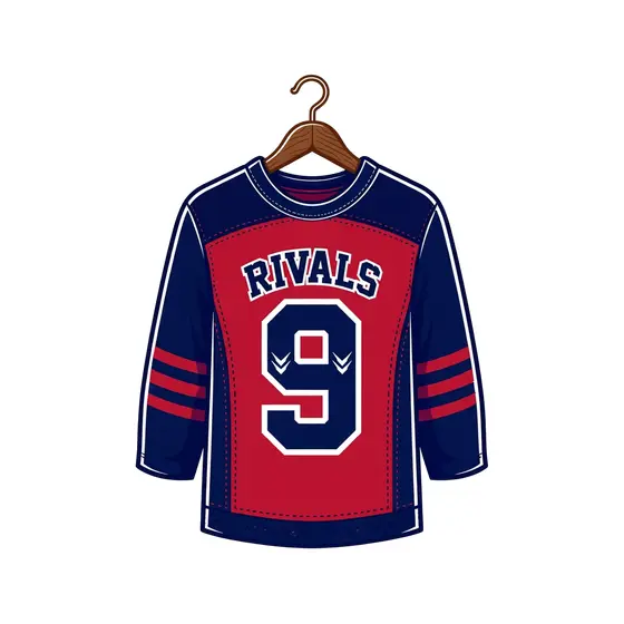 Red Chest Jersey Reading Rivals