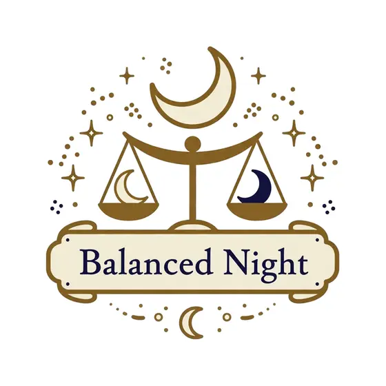 Balanced Night Scale Label