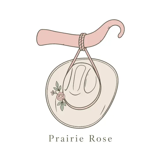 Cowboy Hat on Pink Saddle Horn