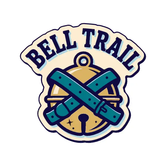 Bell Trail Harness Sticker in Teal