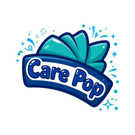 Teal Nurse Cap With Care Pop Band