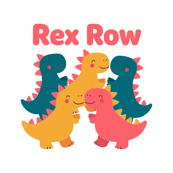 Four Spiky Dinosaurs Huddled Together