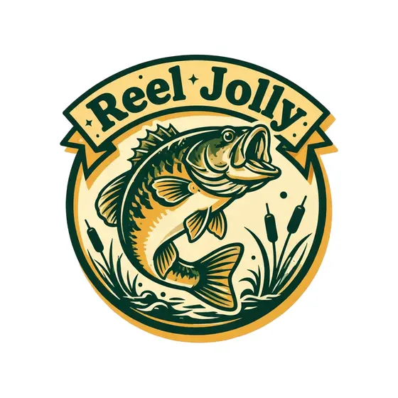 Leaping Largemouth Bass Badge with Banner