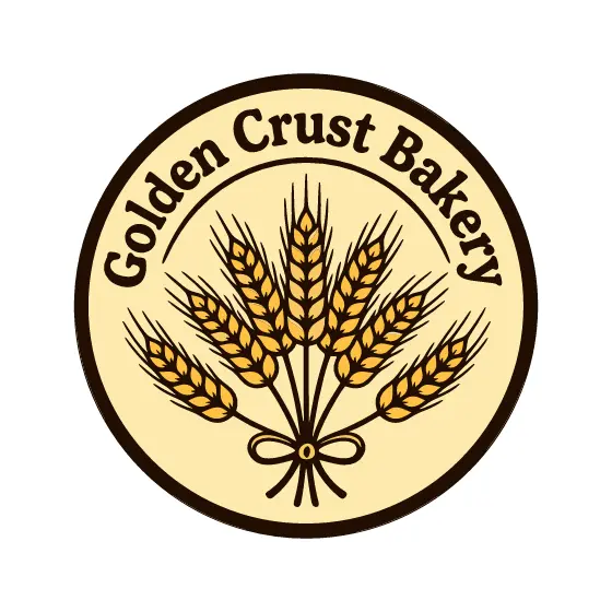 Golden Crust Bakery Wheat Sheaf Emblem