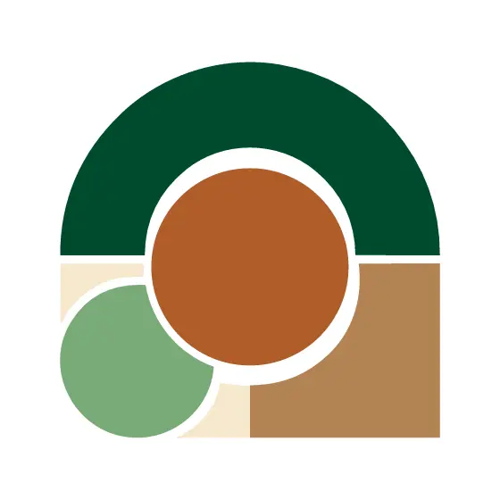 Semicircle Arch with Circles Emblem