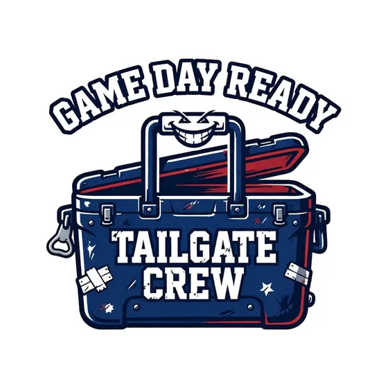Navy Tailgate Cooler Game Day Ready