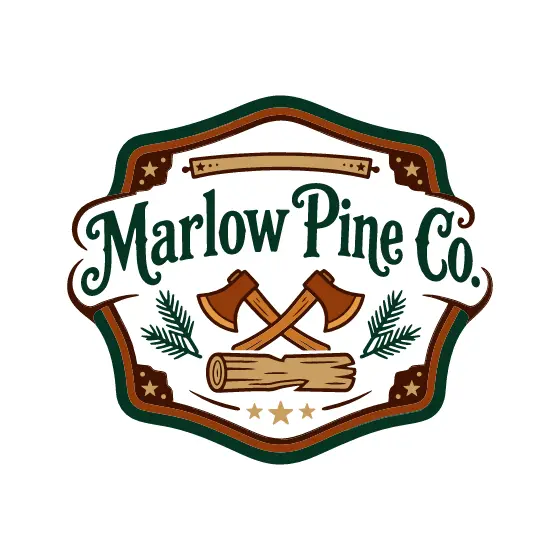 Marlow Pine Co. Shield Badge