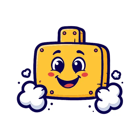 Front-Facing Eraser With Blushing Cheeks