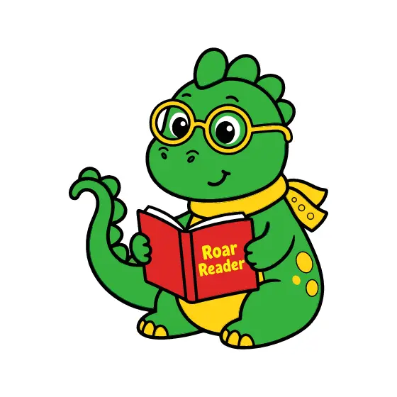 Bespectacled Green Dinosaur With Yellow Scarf