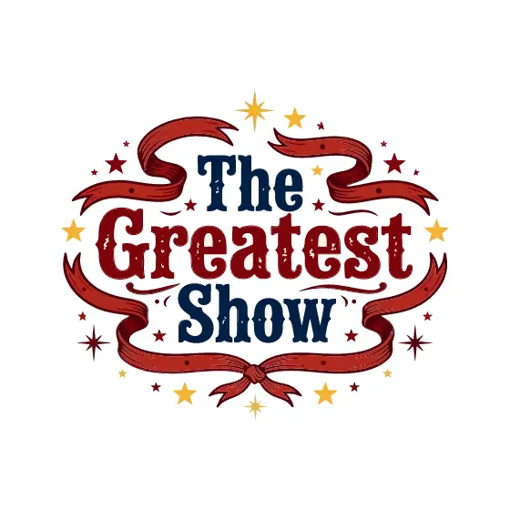 Retro Ribbon The Greatest Show