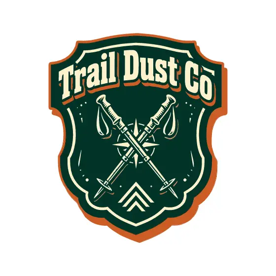 Crossed Poles Shield Crest
