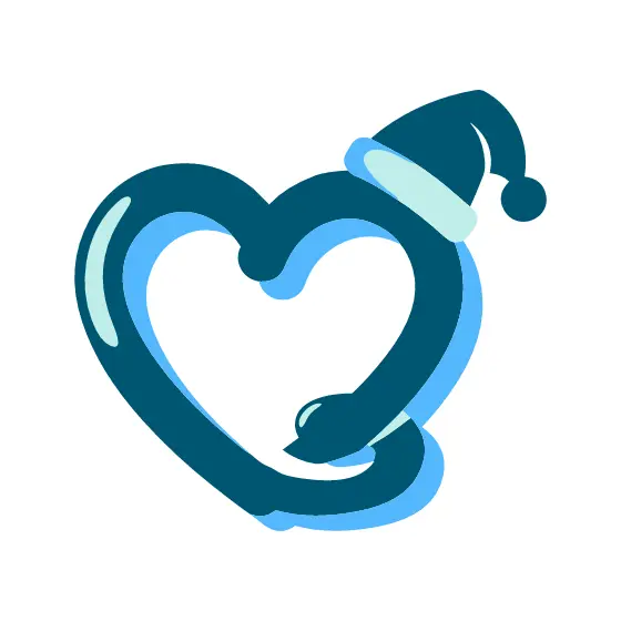 Stethoscope Heart With Upright Nightcap