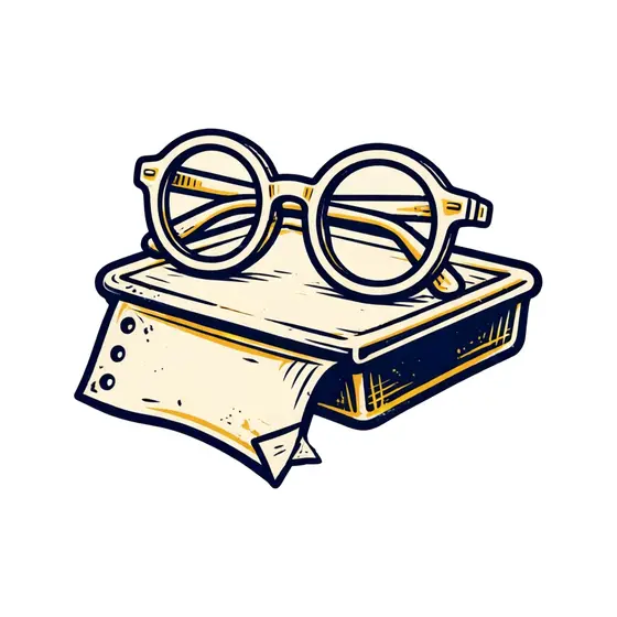 Round Cream Glasses on Paper Tray