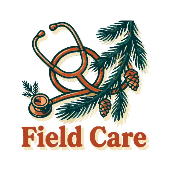 Stethoscope Coiled With Pine Cones