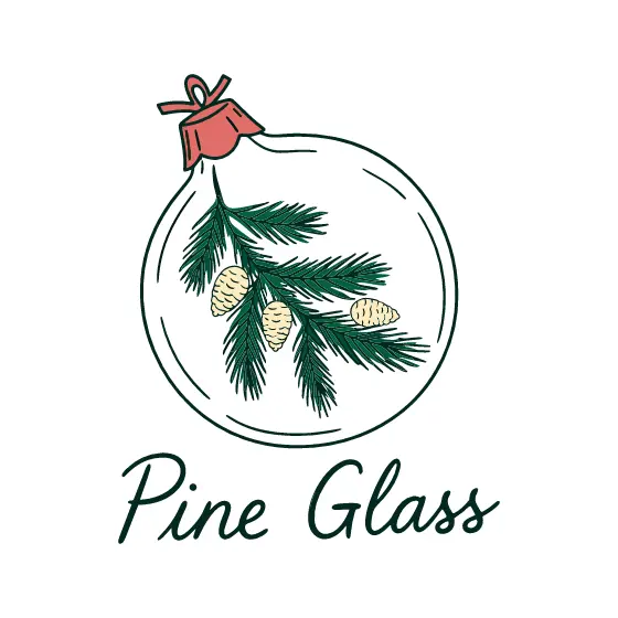 Red Ribbon Bauble With Three Cones
