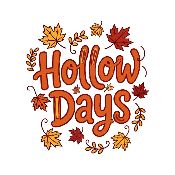 Hollow Days With Tumbling Maple Leaves