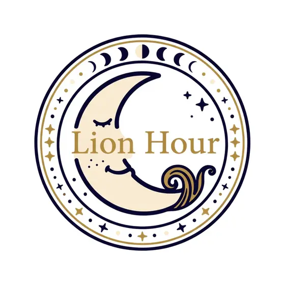 Gold Ring Lion Hour Moon Seal