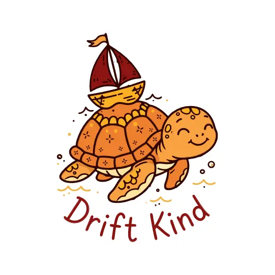 Smiling Turtle With Mustard Accents