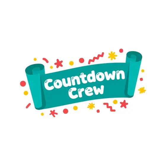Teal Countdown Crew Banner