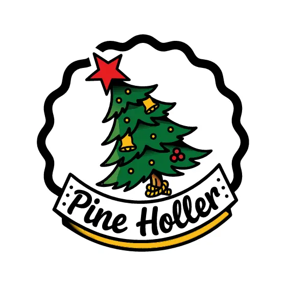 Gold Bell Christmas Tree Badge