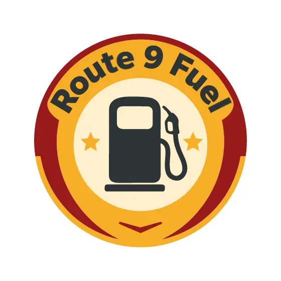 Mustard and Red Fuel Badge