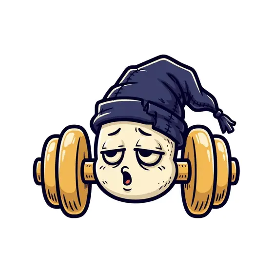 Dozing Dumbbell in Tilted Cap