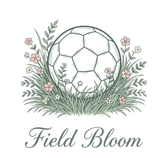 Soccer Ball In Sage Grass With Script