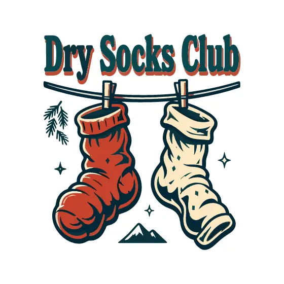 Rust and Cream Socks Dry Socks Club