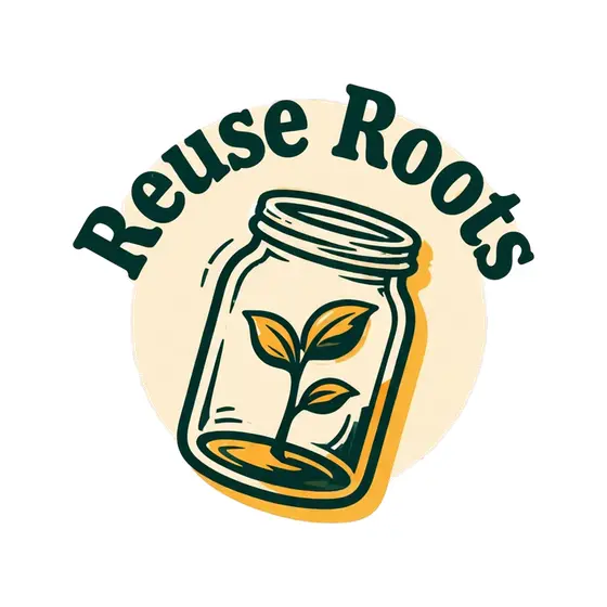 Jar With Sprout Circle Badge