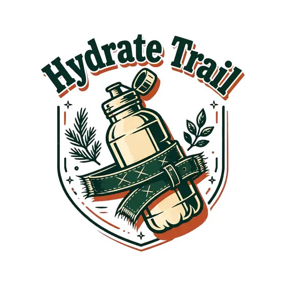 Hydrate Trail Bottle In Shield Badge