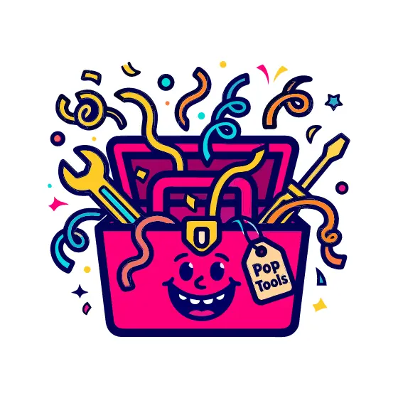 Open Toolbox With Streamers and Grin