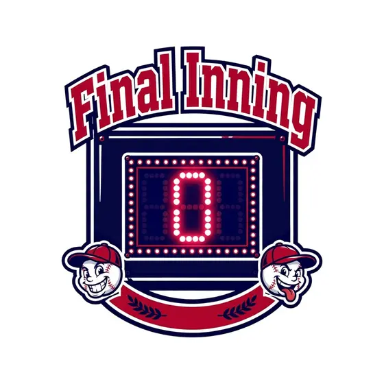 Navy and Crimson Final Inning Scoreboard