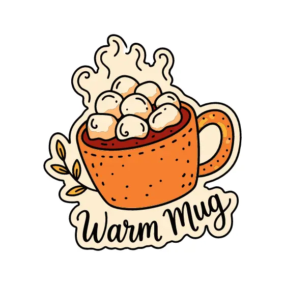 Marshmallow Cocoa Mug With Steam