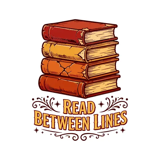 Four-Book Stack With Light Lettering