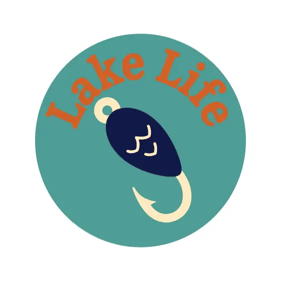 Lake Life Lure Badge Teal
