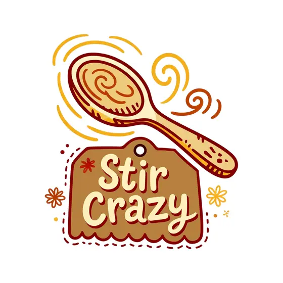 Stir Crazy Spoon With Swirl Bowl