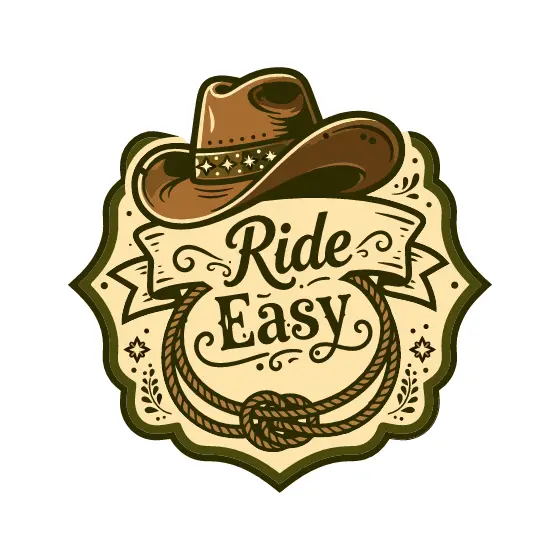 Brown Hat Banner Rope Badge