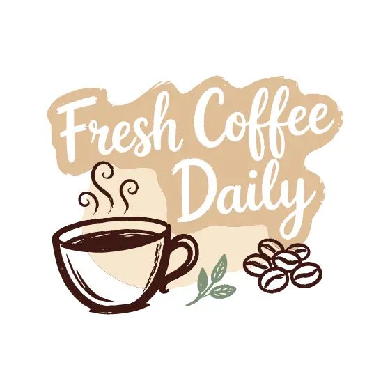 Fresh Coffee Daily Cup and Beans