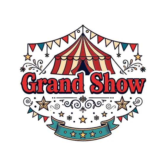 Circus Tent Grand Show Embellishment