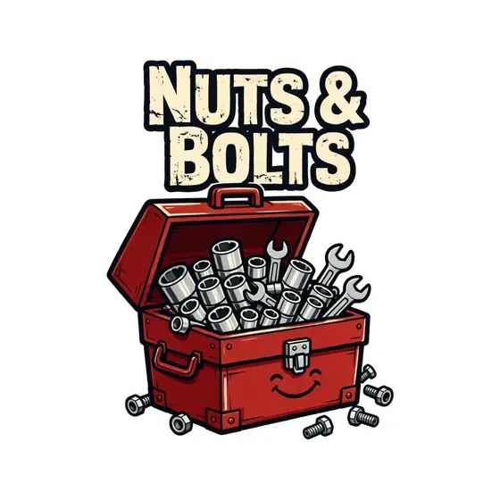 Red Toolbox Overflowing With Sockets