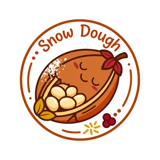 Sleepy Cocoa Pod Badge With Cherries